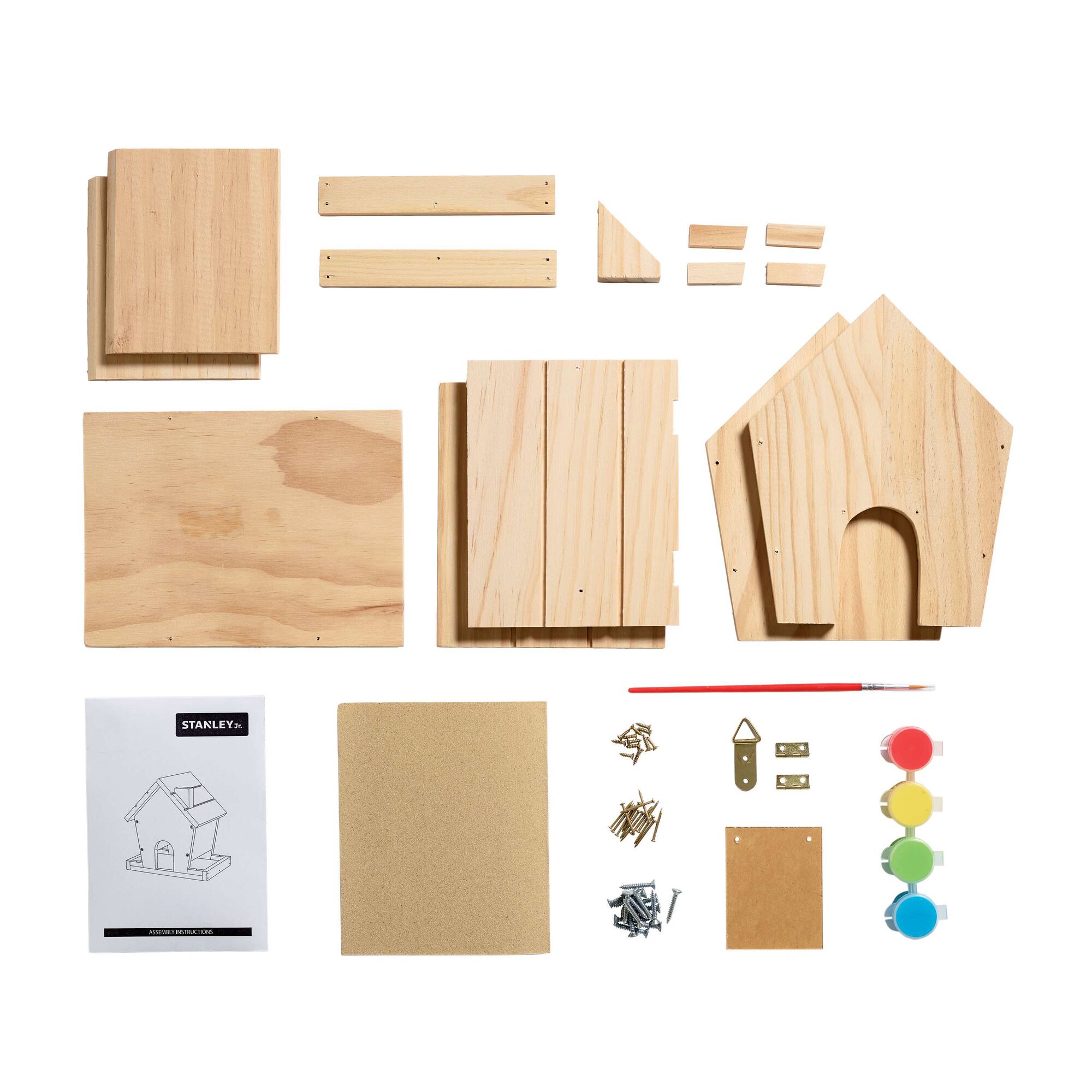 Junior Wooden Bird Feeder Kit thumbnail 2