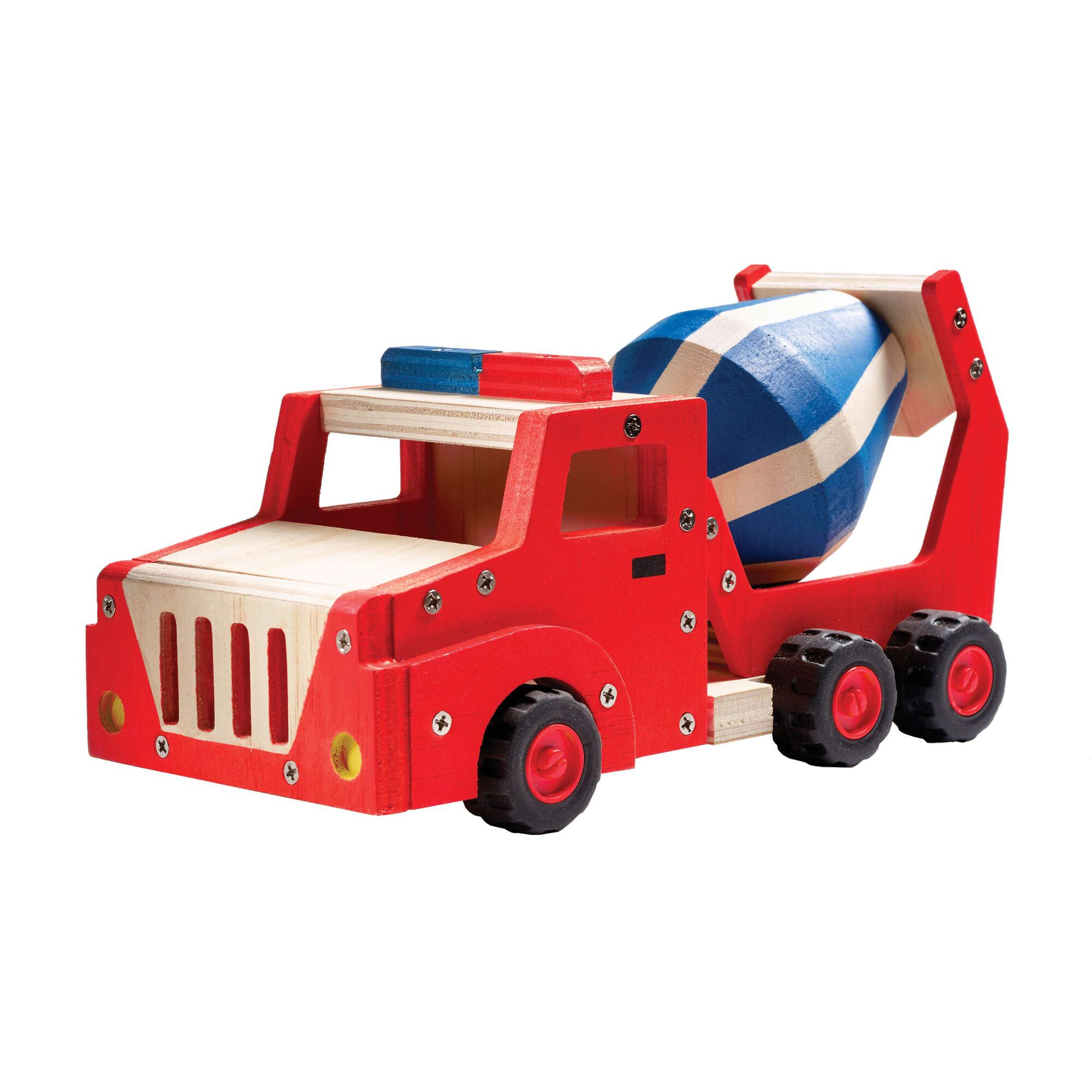 STANLEY Jr. Wooden DIY Kit - Cement Mixer Truck
