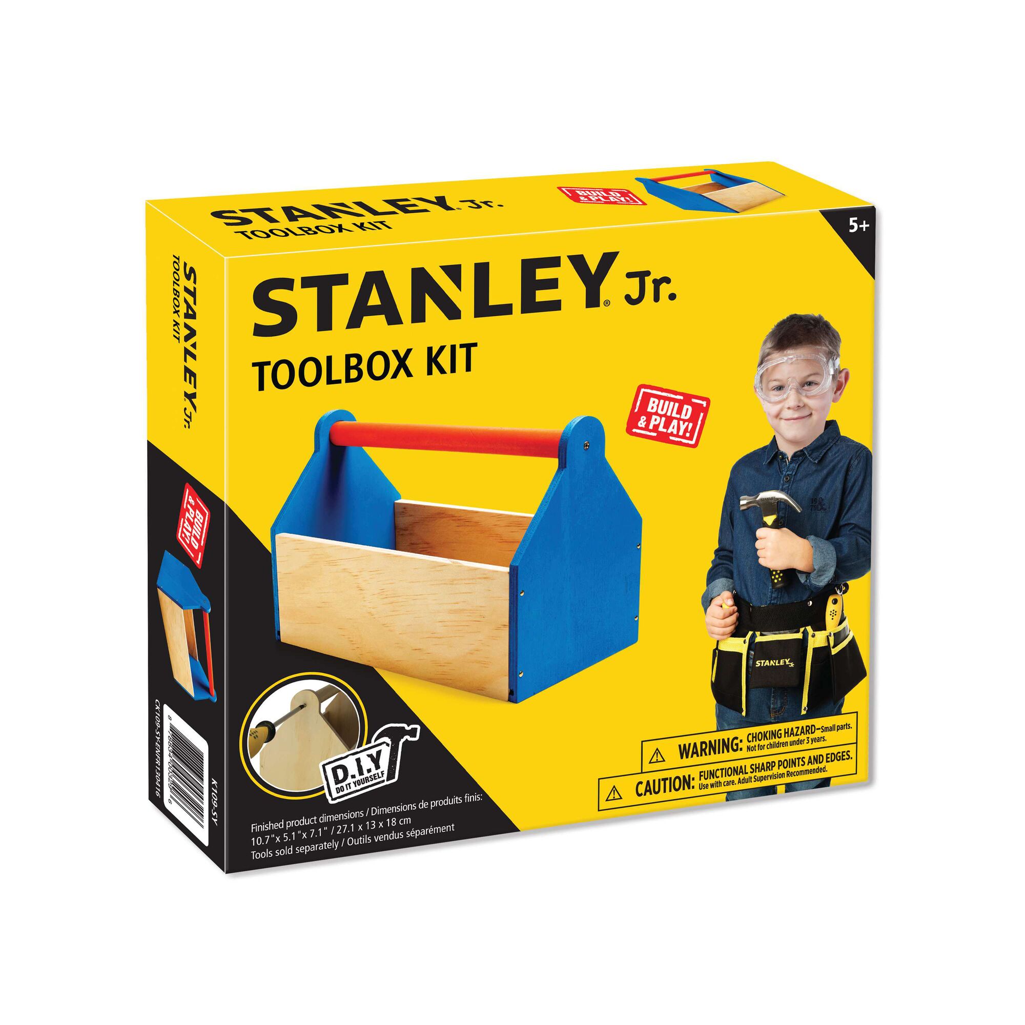 STANLEY Jr. Wooden DIY Kit - Toolbox thumbnail 2