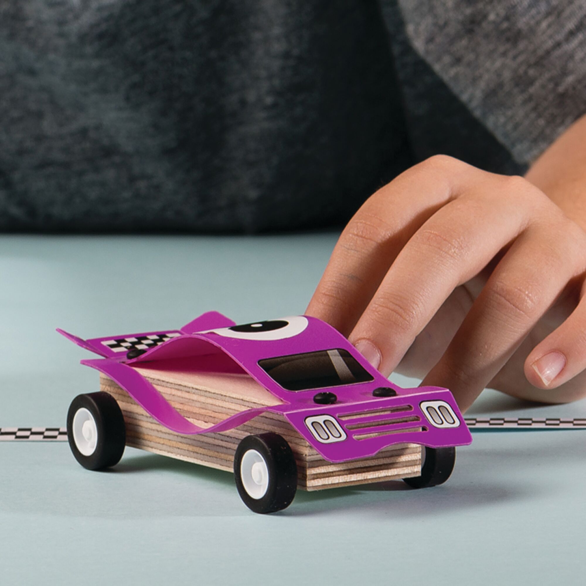 STANLEY Jr. Wooden DIY Kit - Road Racer thumbnail 5