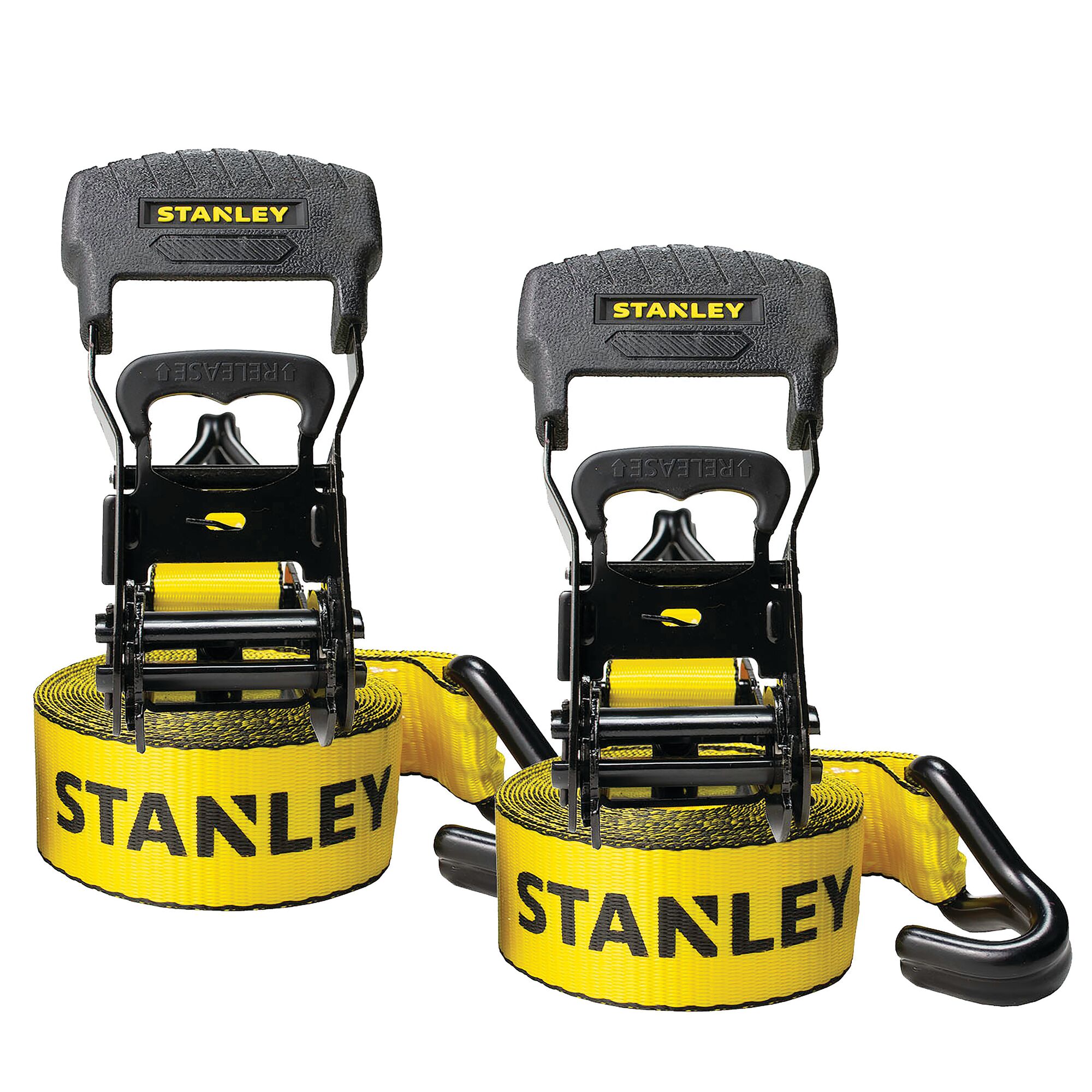 STANLEY® Ratchet Straps (2 PK)