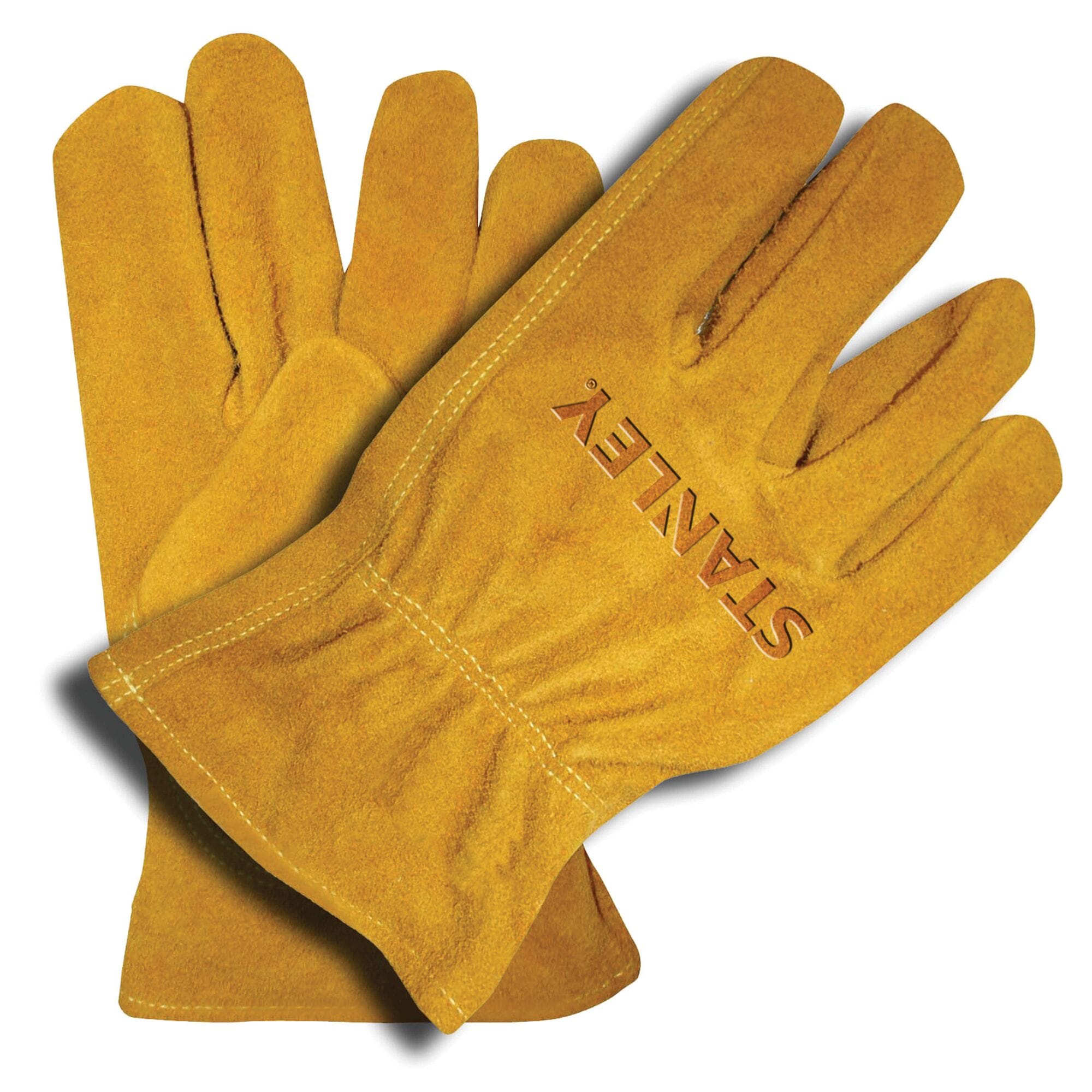 Split Cowhide Driver Gloves with Keystone Thumb