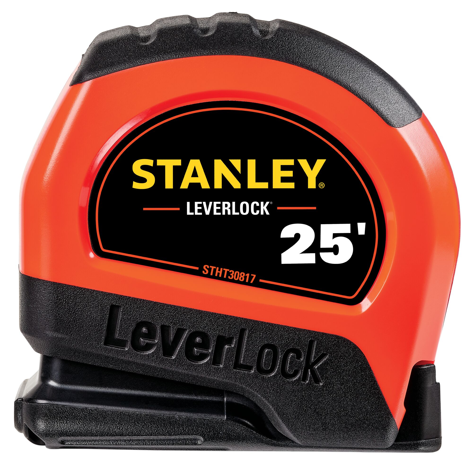 25 ft High-Visibility LEVERLOCK® Tape Measure
