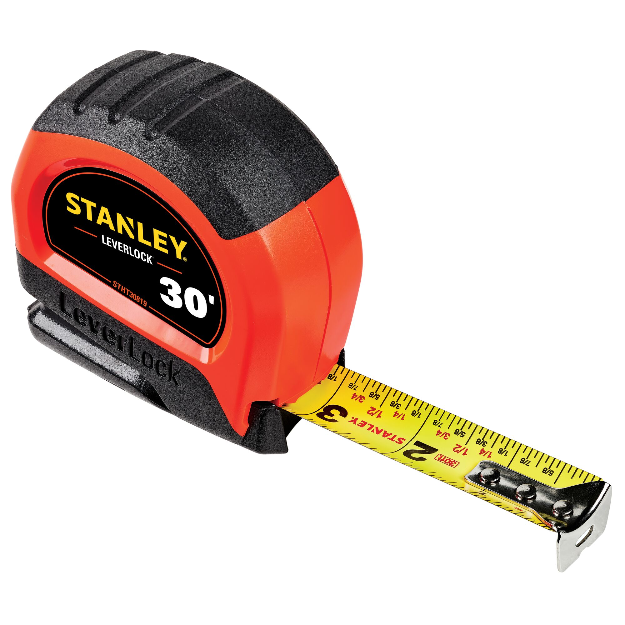 30 ft High-Visibility LEVERLOCK® Tape Measure thumbnail 3