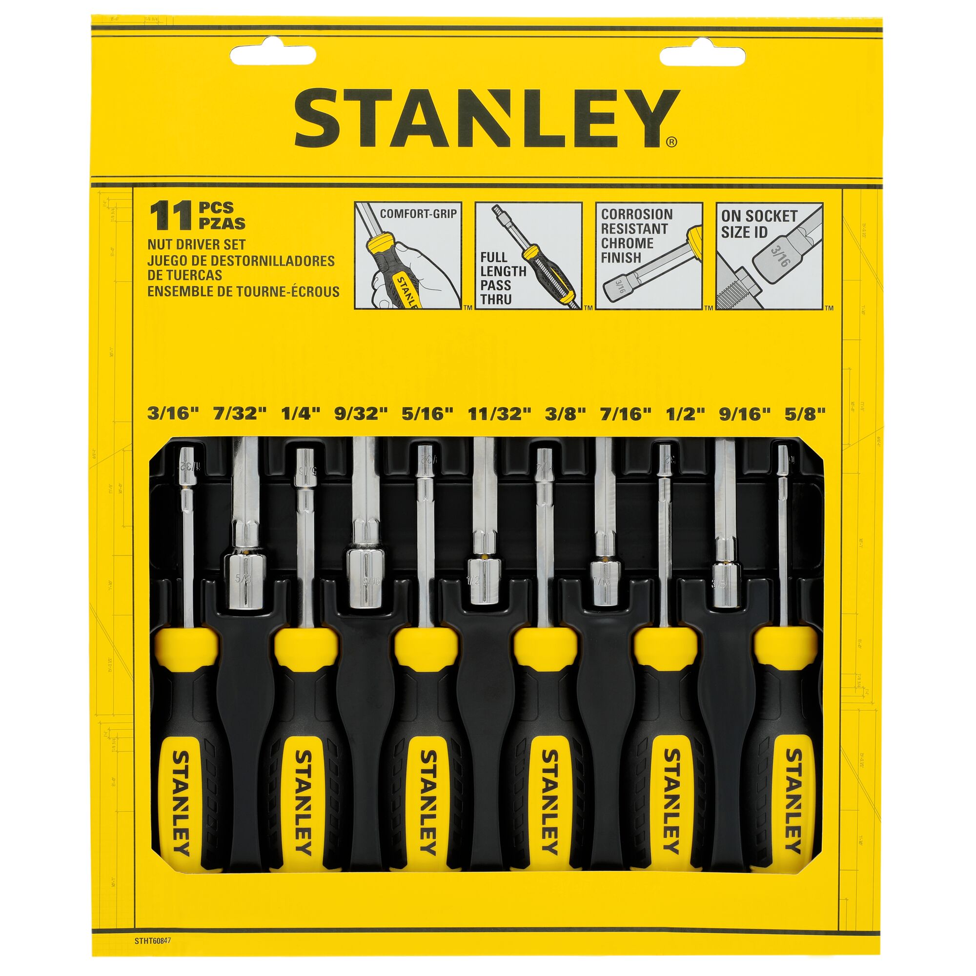 11 pc SAE Nut Driver Set thumbnail 5