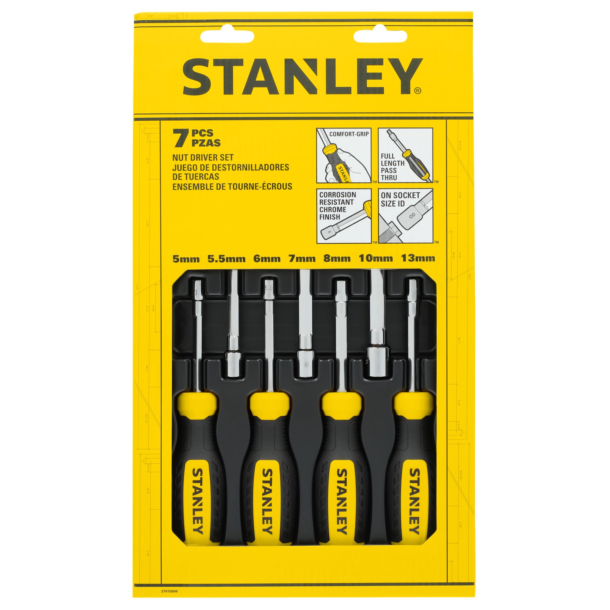 7 pc Metric Nut Driver Set thumbnail 5