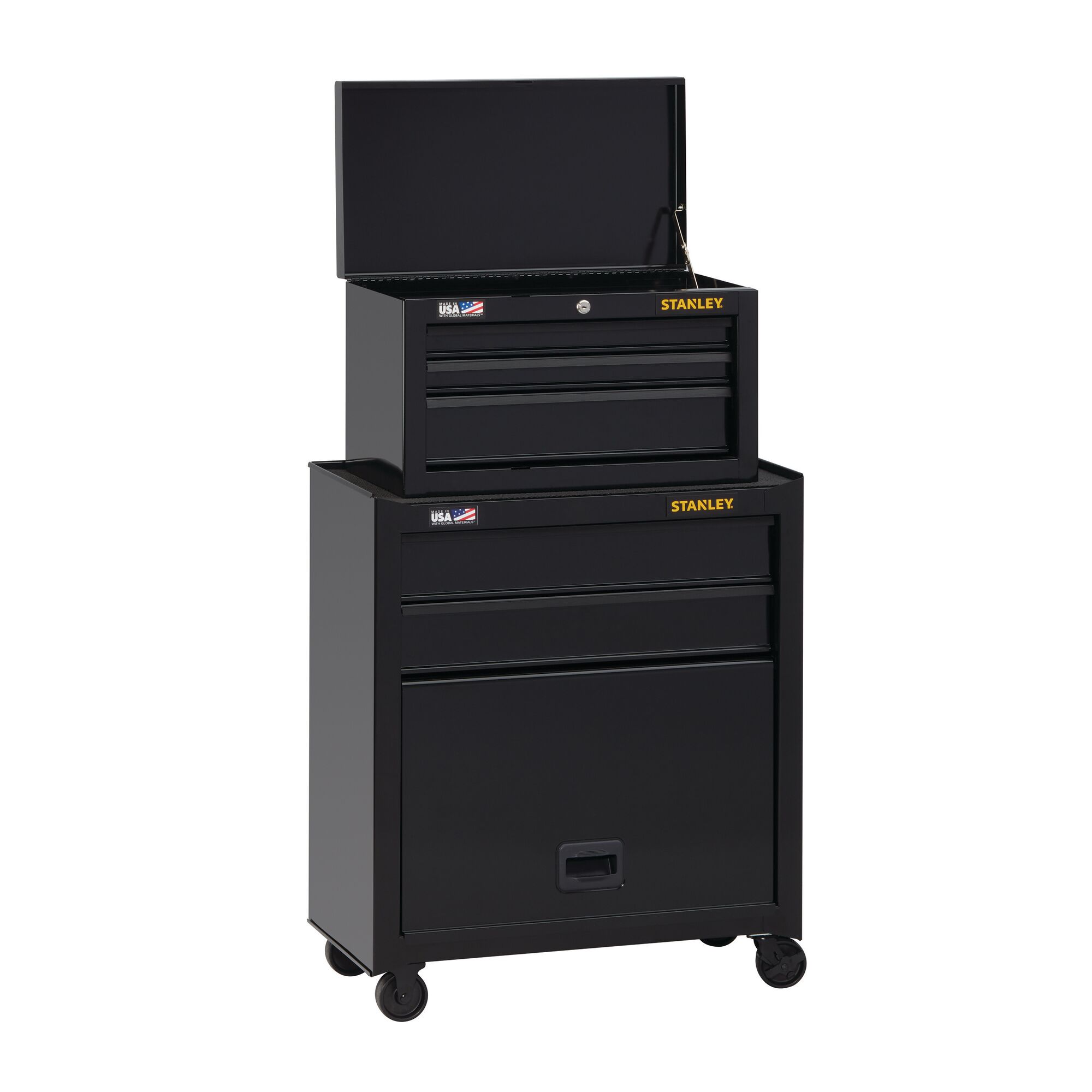 STANLEY® 100 Series 26 in W 5-Drawer Tool Chest & Cabinet thumbnail 2