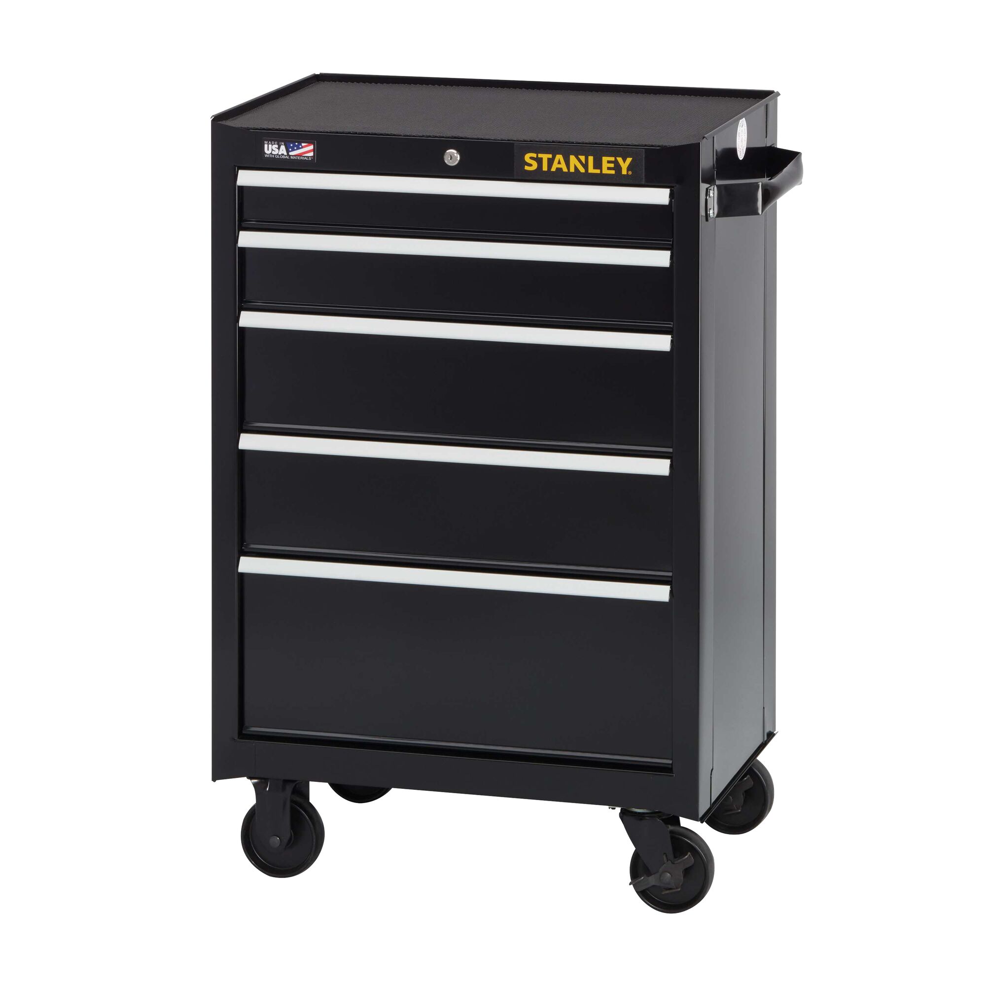 STANLEY® 300 Series 26 in 5-Drawer Rolling Tool Cabinet thumbnail 3
