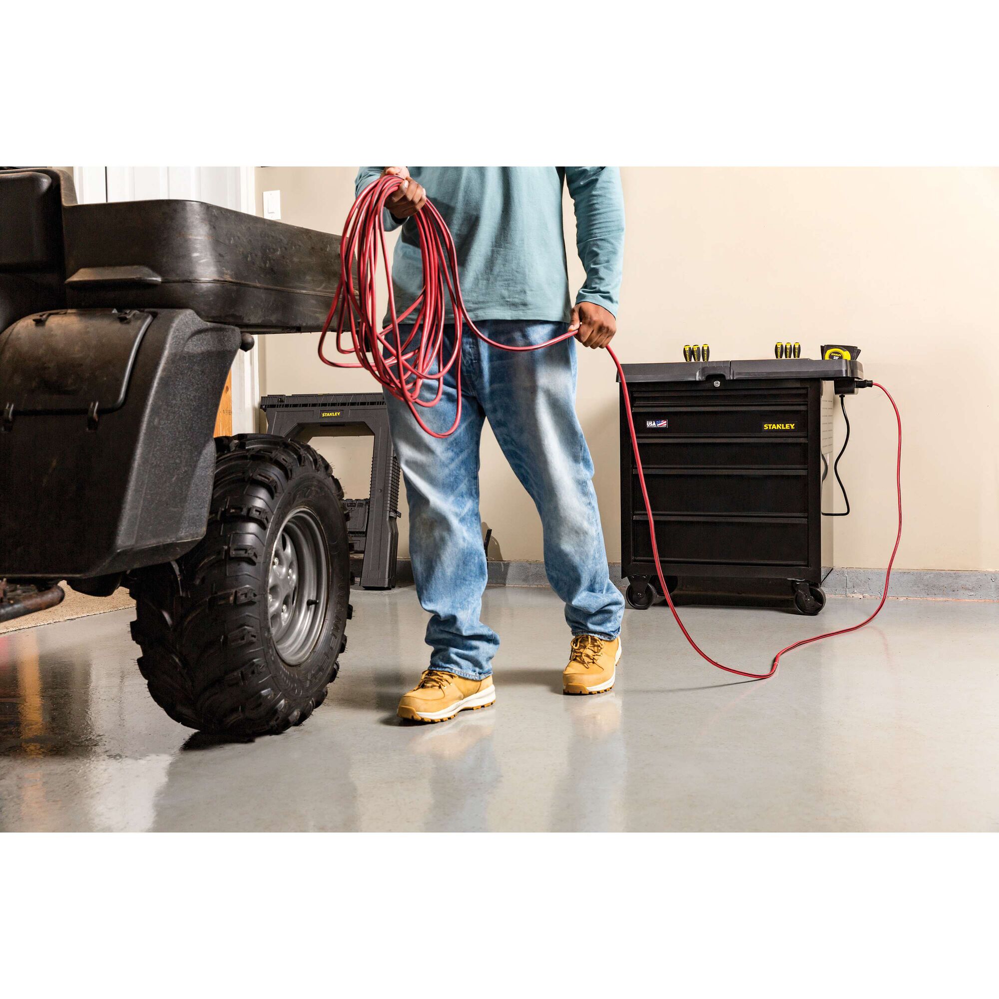 STANLEY® 100 Series 31 in 5-Drawer Mobile Workbench thumbnail 10