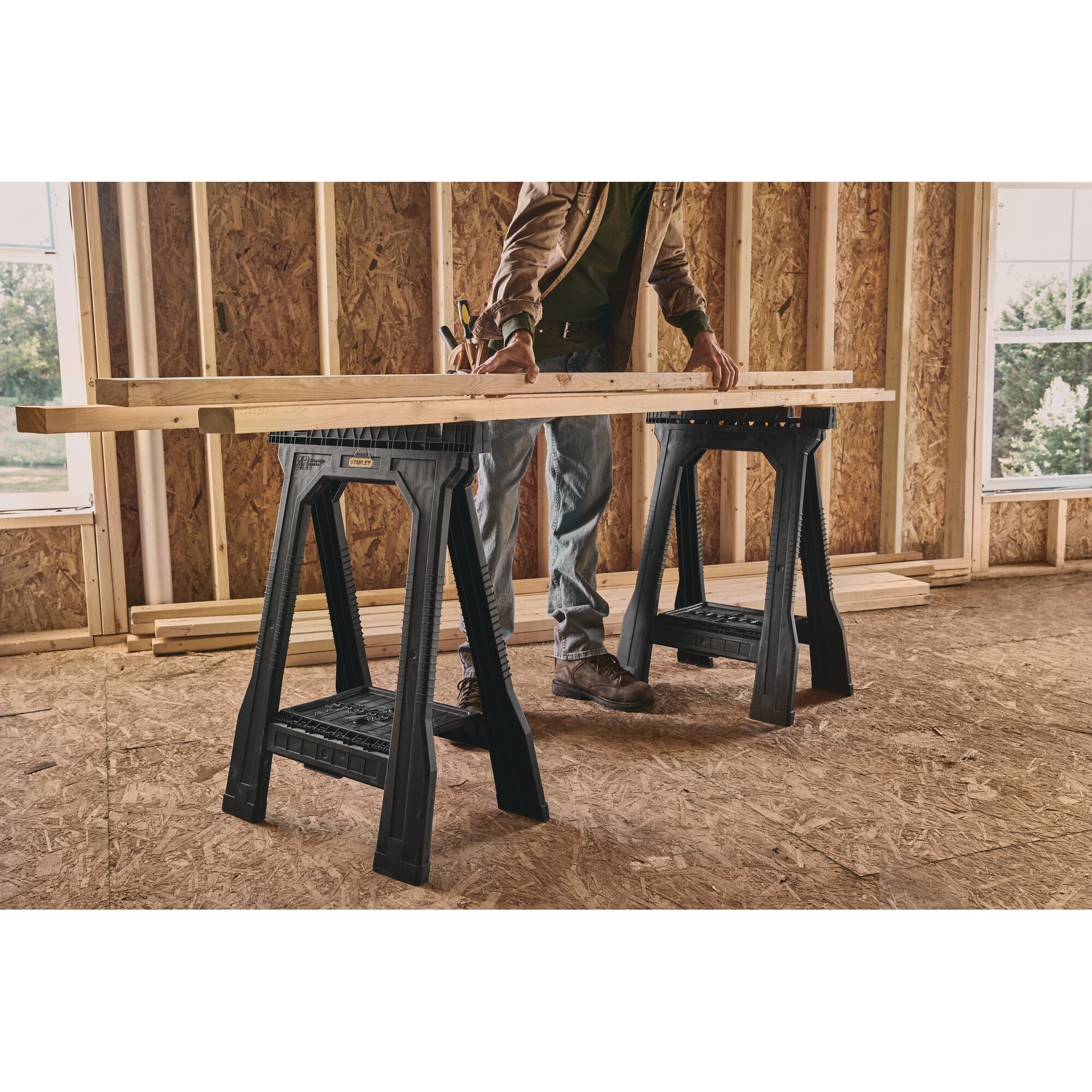 STANLEY® Jr. Folding Sawhorse (2 PK)