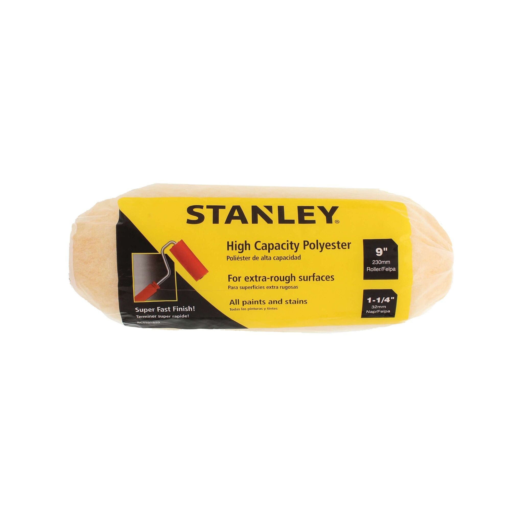 Stanley 9 in x 1-1/4 Polyester Roller Cover