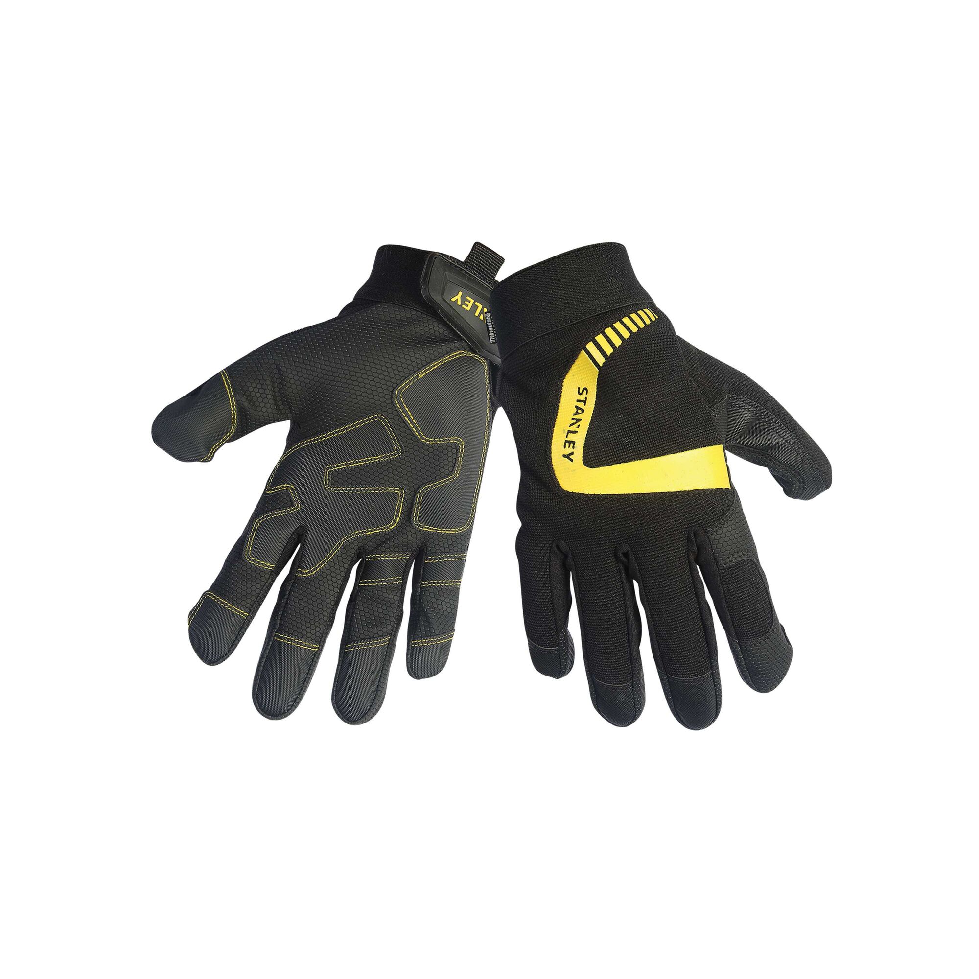 Stanley SY660L EU Performance Work Grip Gloves Large Padded Knuckle 