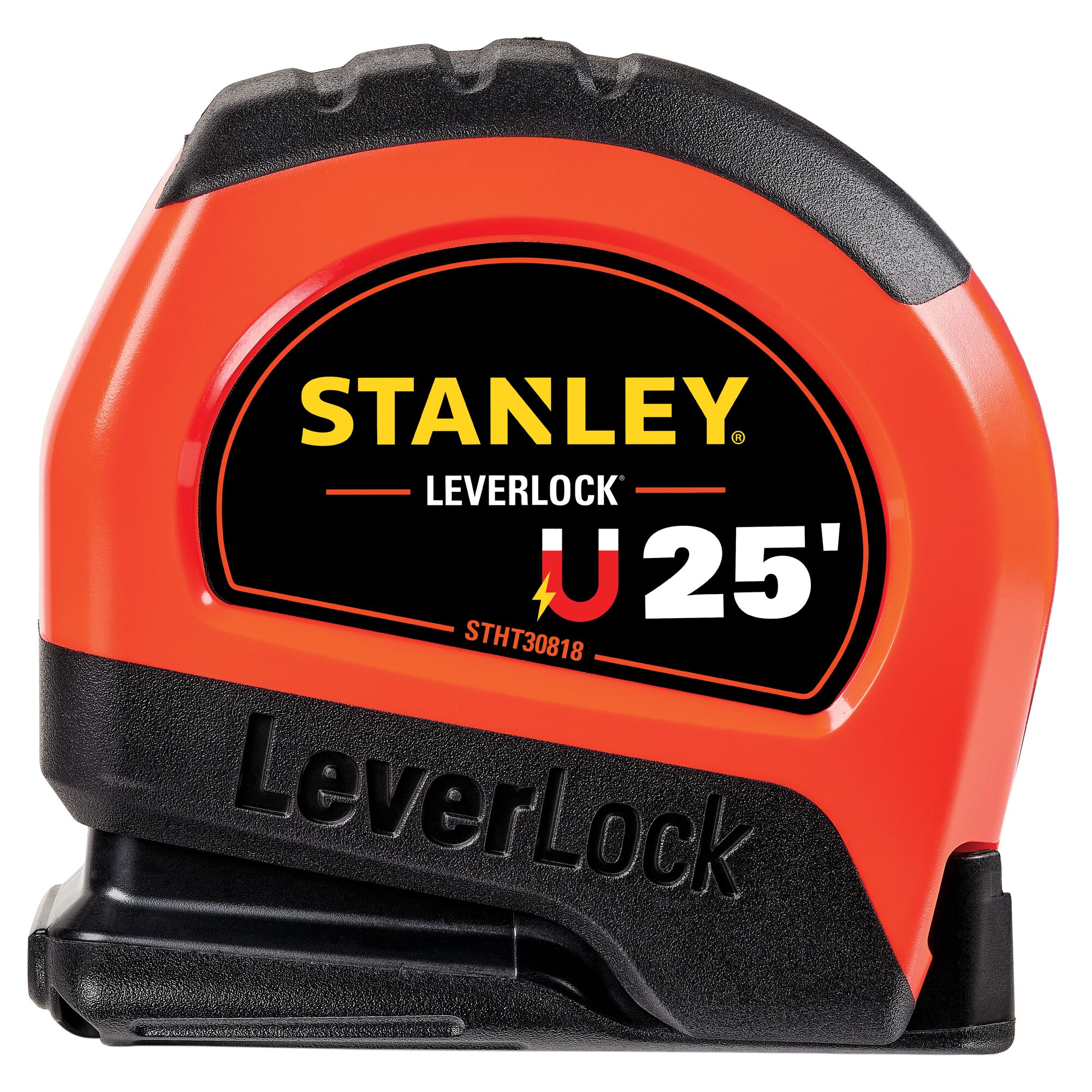 25 ft High-Visibility Magnetic LEVERLOCK® Tape Measure | STANLEY