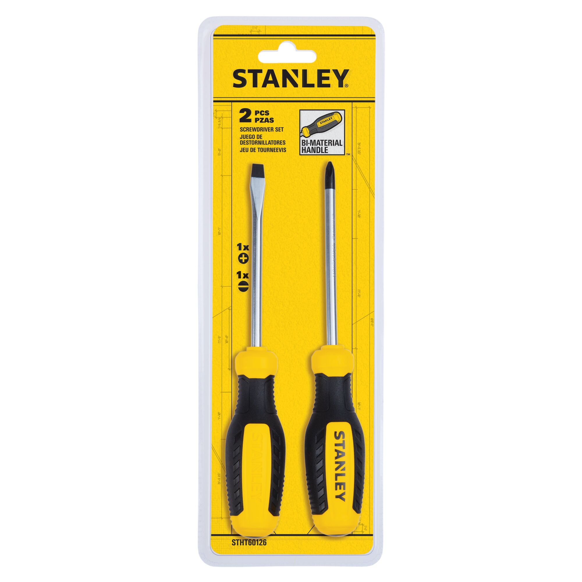 Stanley 2 pc Screwdriver Set
