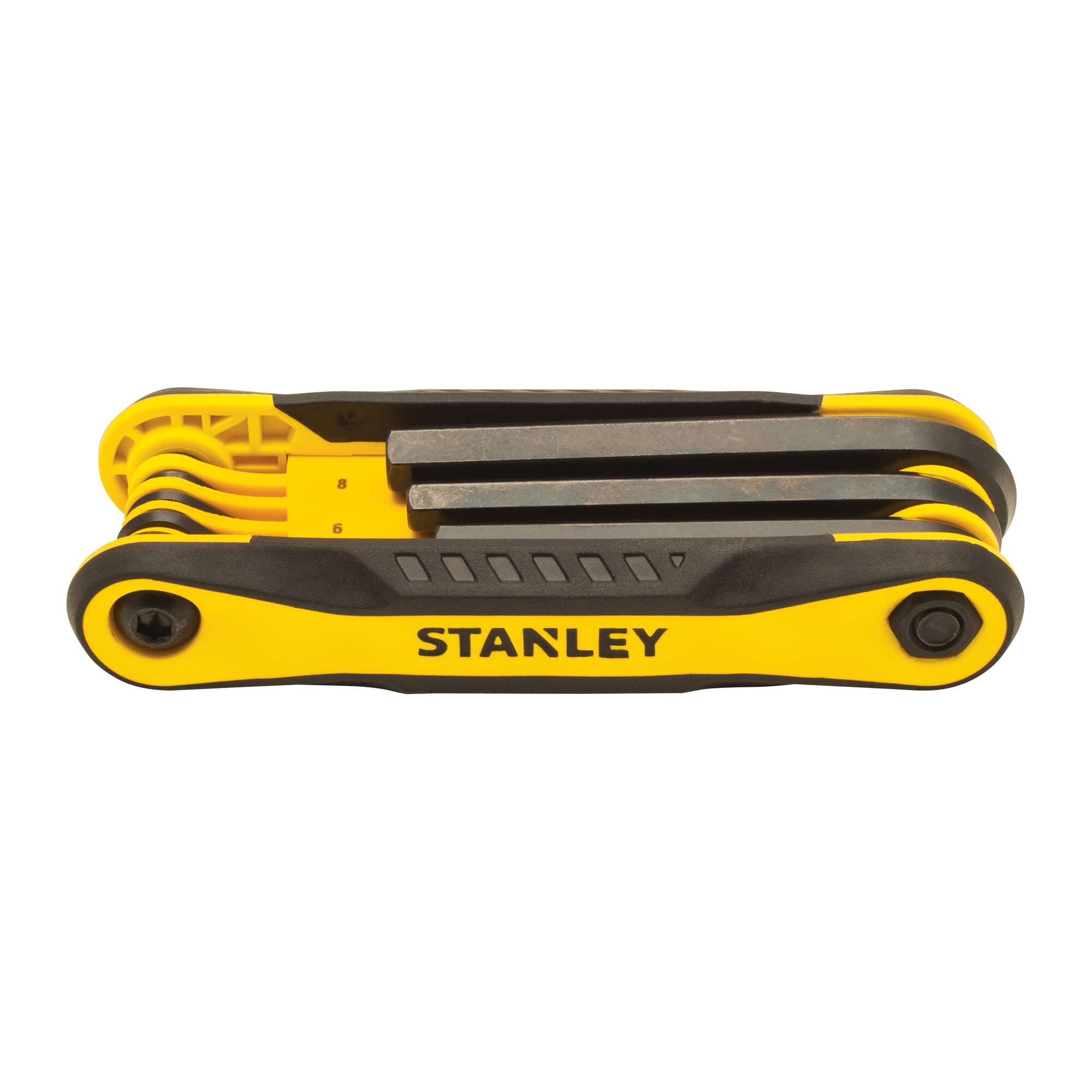 8 pc) Folding Hex Key Set Metric | STANLEY