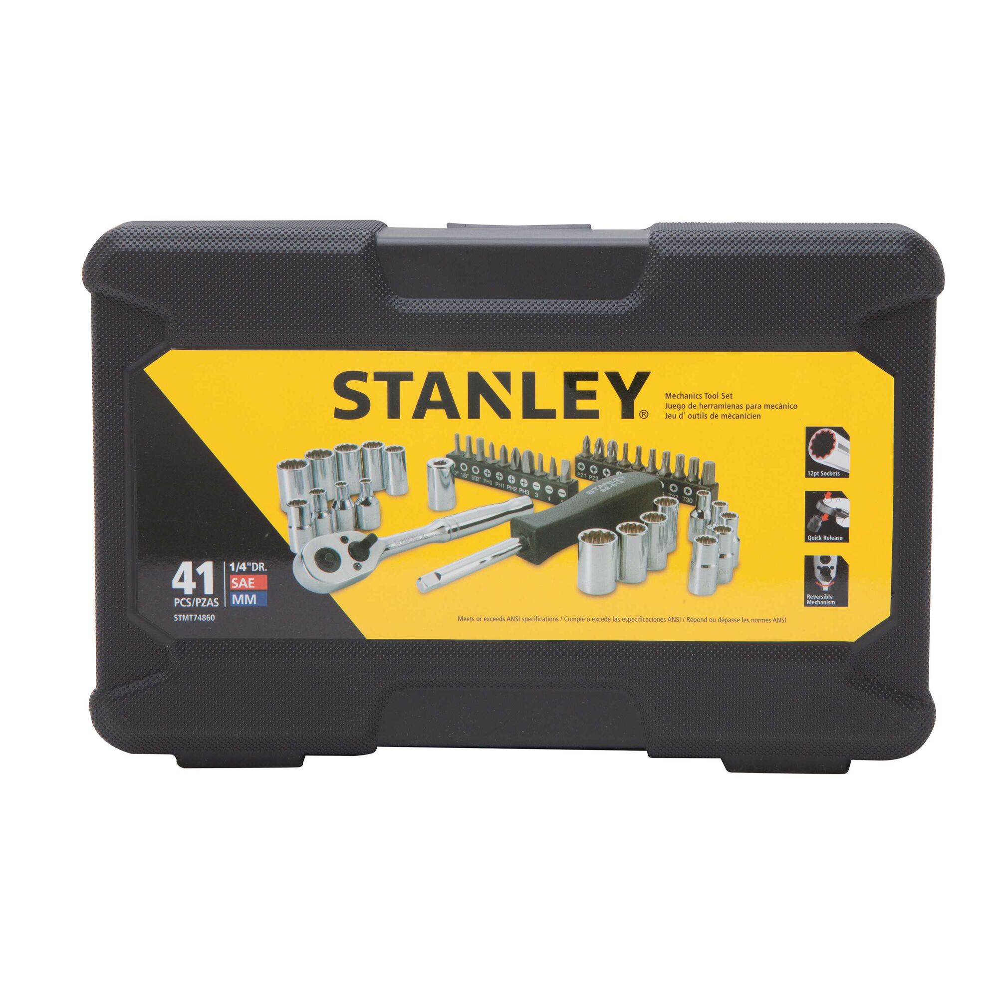 Stanley 41 pc Mechanic's Tool Set