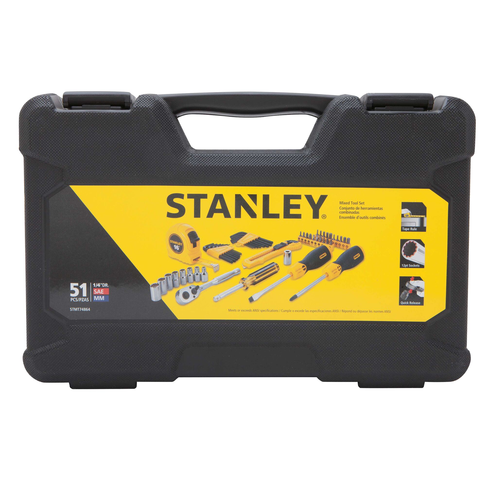 51 pc Mixed Tool Set | STANLEY