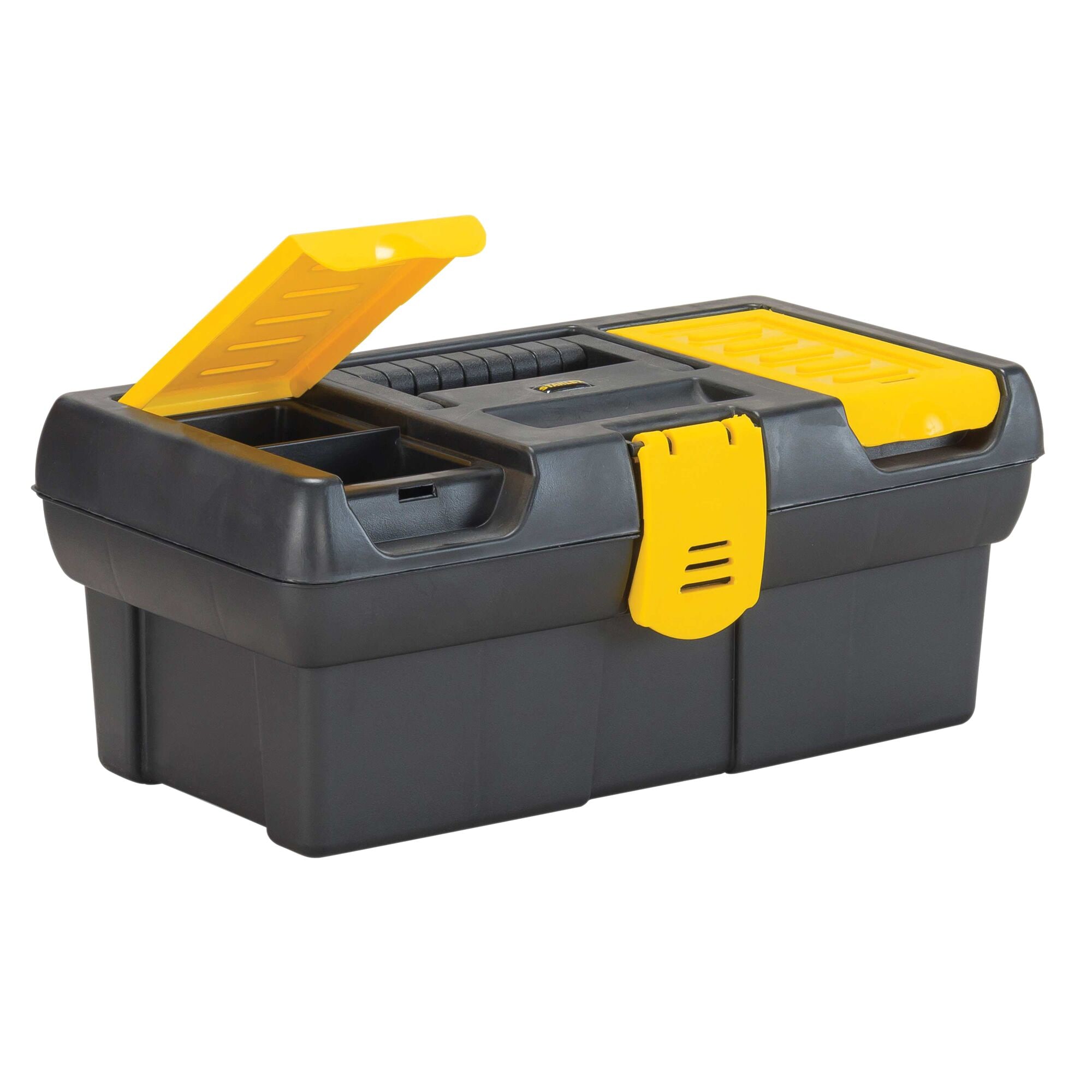 Details about   Tool Box 12-1/2 in Lid Organizers Portable Storage Container Tray Plastic Small 