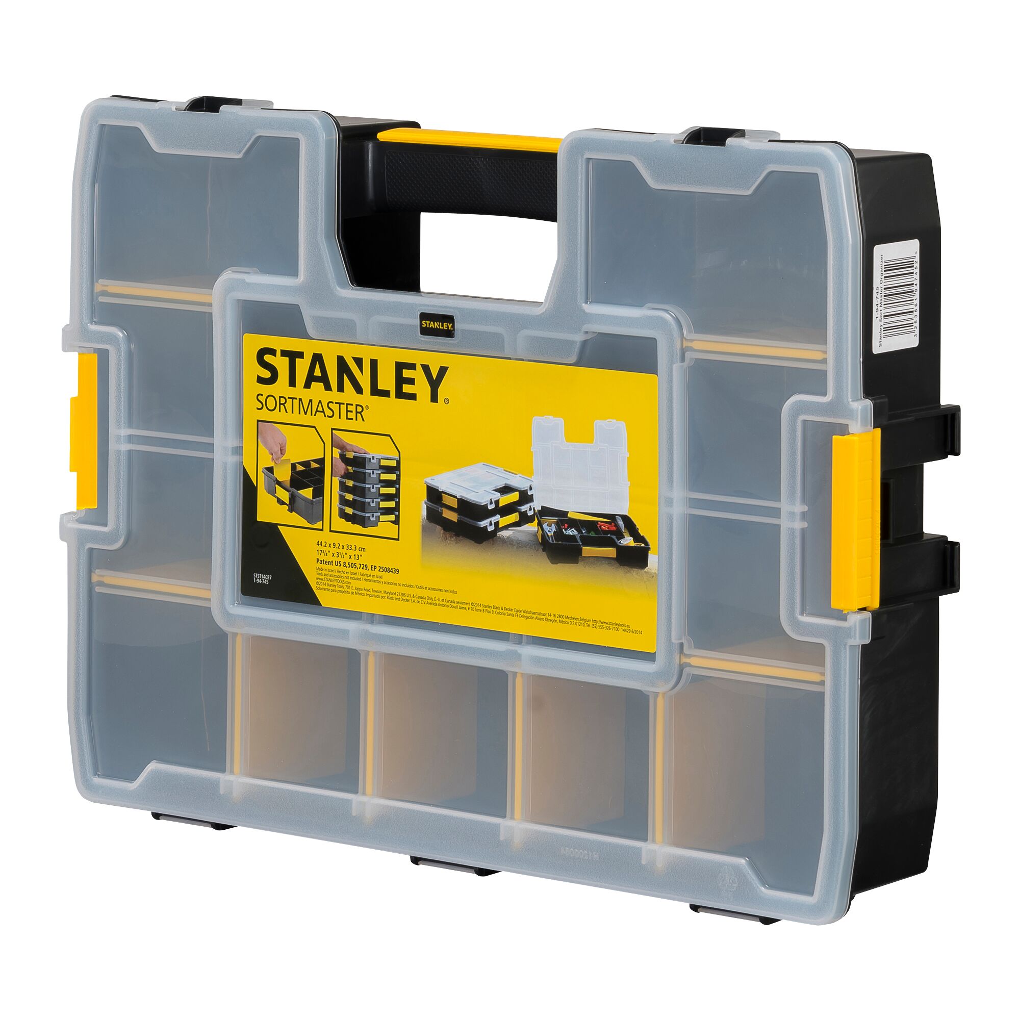 Stanley 1-94-745 Sortmaster Organiser Five Pack Connectable STA194745 x5 