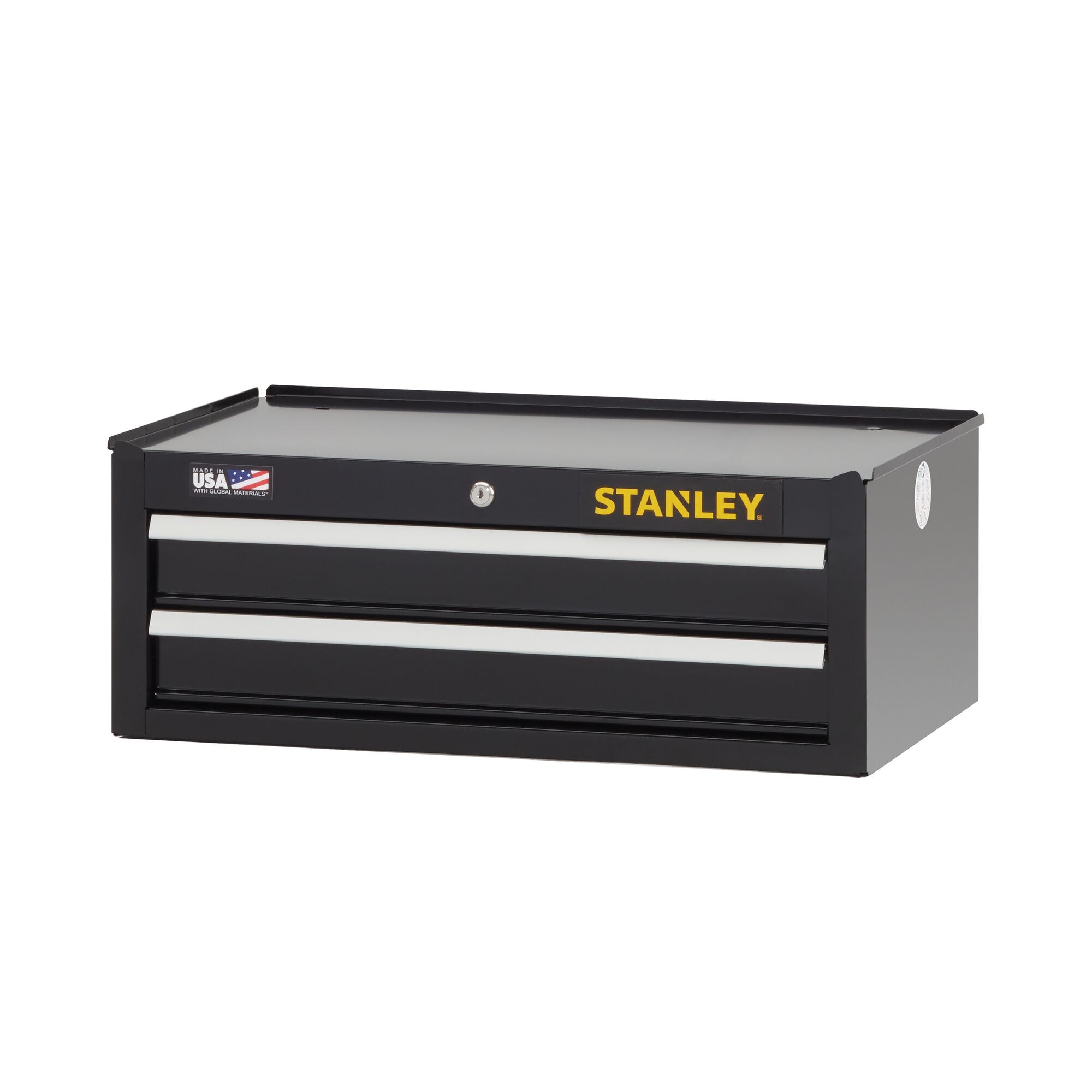 Stanley 300 Series 26 in W 2-Drawer Middle Tool Chest