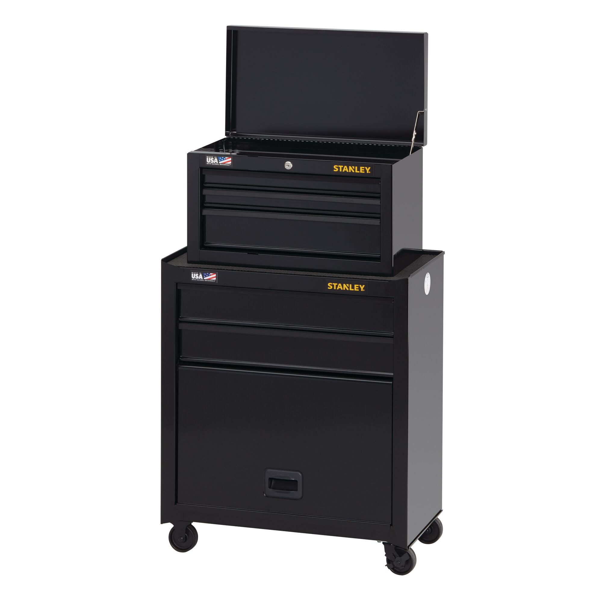 STANLEY® 100 Series 26 in W 5-Drawer Tool Chest & Cabinet | STANLEY