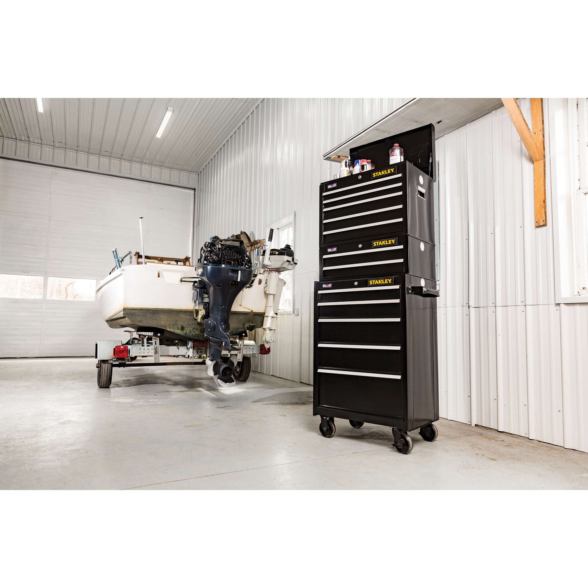 Stanley 300 Series 26 in 5-Drawer Rolling Tool Cabinet