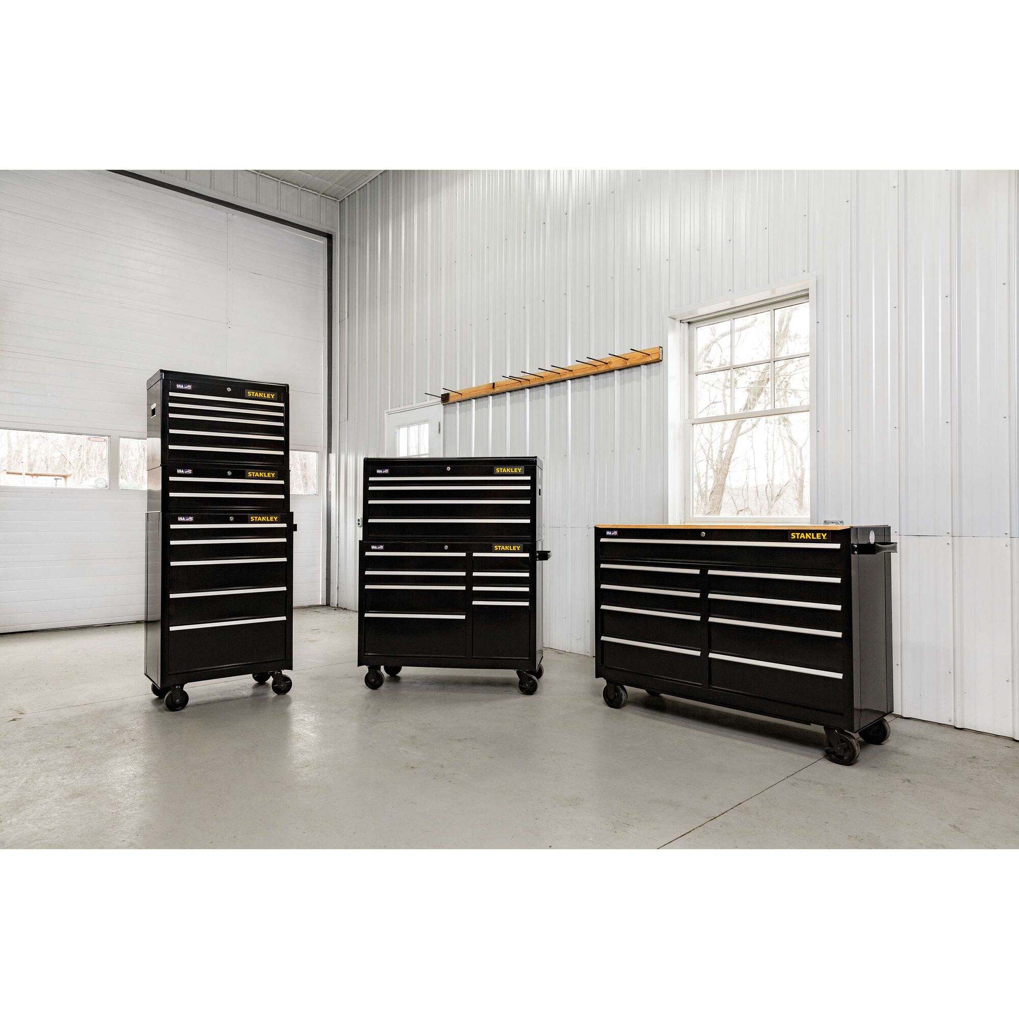 STANLEY® 300 Series 26 in 5-Drawer Rolling Tool Cabinet | STANLEY
