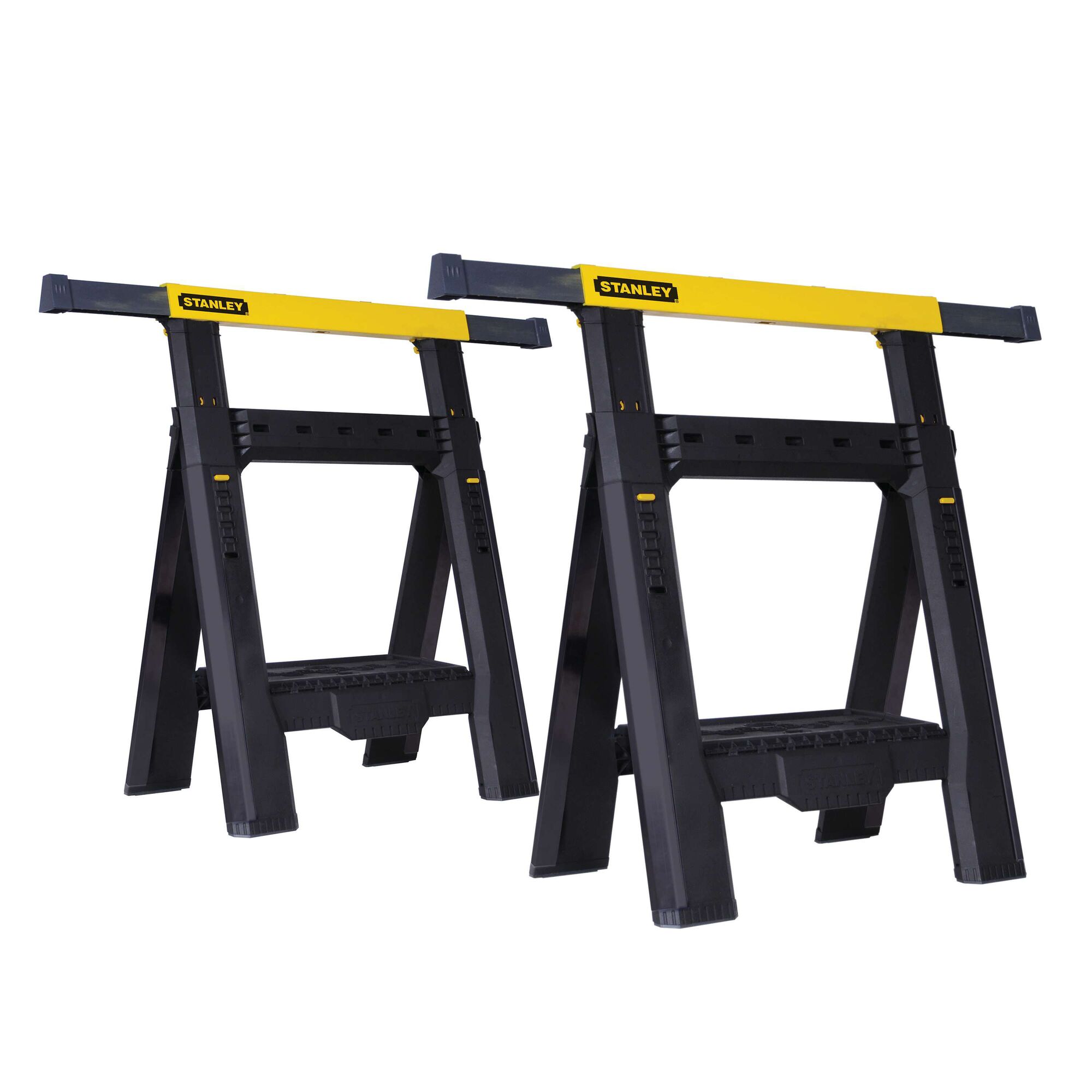 STANLEY® 2 Way Adjustable Saw Horse (2 Pk) | STANLEY